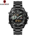 KADEMAN 9054 Chronograph Quartz Men Watch Luxury Brand Stainless Steel Business Wrist Watches Men Clock Hour Time Relogio